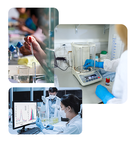 Researcher in Lab